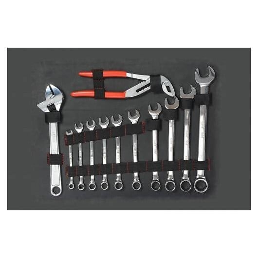 SAM OUTILLAGE - Valise Trolley 136 Outils - large