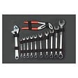 SAM OUTILLAGE - Valise Trolley 136 Outils - vignette