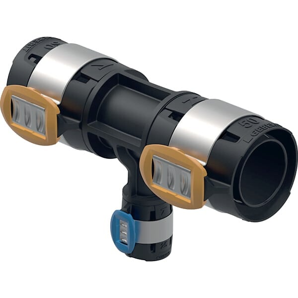 GEBERIT - Té réduit  Flowfit PPSU - Ø16 x Ø20 x Ø16 - 620.121.00.1 - large