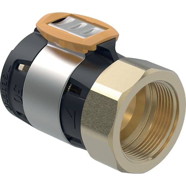 GEBERIT - Raccord FlowFit filetage femelle - DN. 12 / 10 - Ø 16 mm x Rp. 3/8'' -  - 620.400.00.1 - large