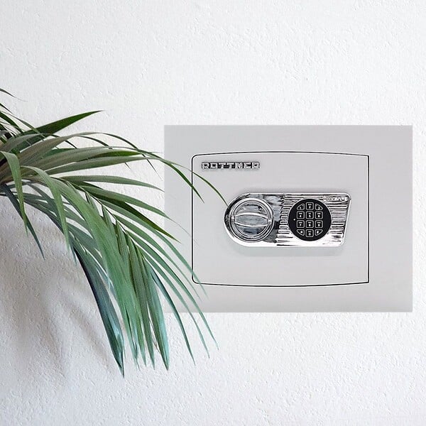 ROTTNER - Coffre Fort Encastrable Delta 30 Serrure Électronique - large