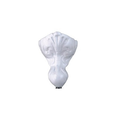ROGIER & MOTHES - Baignoire sur pieds rétro en fonte petite taille ASHFORD Blanche 138 cm Pieds chromés - large