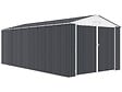 HABITAT ET JARDIN - Garage en métal "Houston" 18,56m²  - Anthracite - vignette