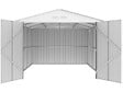 HABITAT ET JARDIN - Garage en métal "Houston" 18,56m²  - Anthracite - vignette