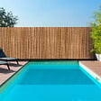 ID MARKET - Brise vue occultant 1,8 x 10 M imprimé bambou 160 gr /m² - vignette