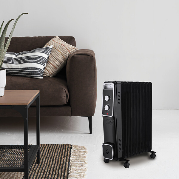 SANNOVER - Radiateur Electrique Mobile Bain d'Huile Baneos Luxe Sannover 2000 W - large