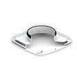 ANJOS - Bouche VMC design carrée coloris blanc AUREA (sans manchette) - Diamètre (mm): 200 - vignette