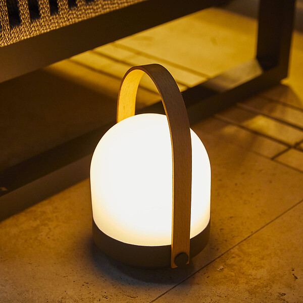 LUMISKY - Baladeuse solaire et rechargeable AURA H27 cm - large