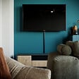 MON MARCHE DECO - Goulotte TV Cache-Câble Adhésive Arrondie PVC - L. 1,20 m - Anthracite - vignette