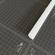 TECNOPROFILS - Quart de Rond PVC Cellulaire - Longueur 1 m - Gris - vignette