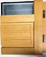 GD MENUISERIES - Porte Fenetre Bois 1 Vantail H205 x L80 cm Côte Tableau Tirant Gauche - vignette