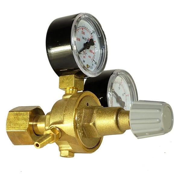 TECNOWELD - Réducteur de pression avec Manomètre pour gaz Argon /co2 Inerte Soudage MIG/MAG TECNOWELD - large