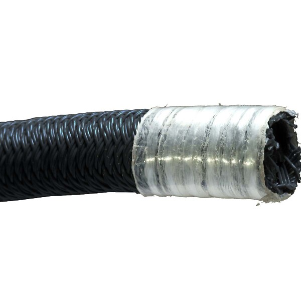 TECPLAST - Sandow élastique Diamètre 9 mm 50 mètres Tendeur Couleur Noire Fixation Baches - large