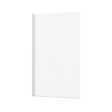 AURLANE - Pare baignoire Rabattable 80x140cm - Profilé Blanc Mat - Verre Trempé 4mm - ELEMENTARY - vignette