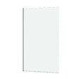 AURLANE - Pare baignoire Rabattable 80x140cm - Profilé Chromé - Verre Trempé 4mm - ELEMENTARY - vignette