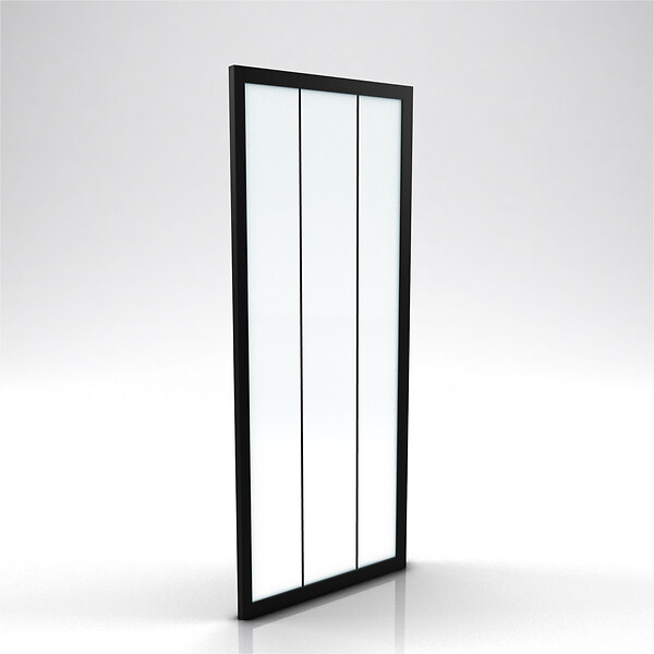 AURLANE - Paroi retour pour porte de douche - 80x200 cm - CRUSHX RETOUR 80CM - large