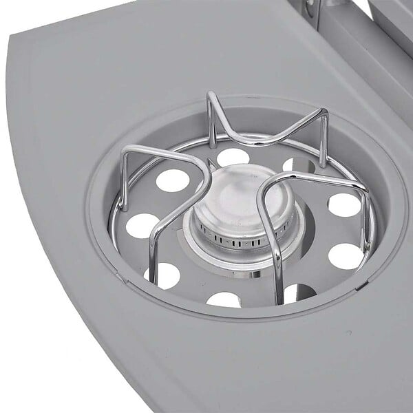 VIDAXL - vidaXL Barbecue à gaz 4 + 1 zone de cuisson Argenté - large