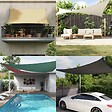 VIDAXL - vidaXL Voile de parasol tissu oxford carré 4x4 m beige - vignette