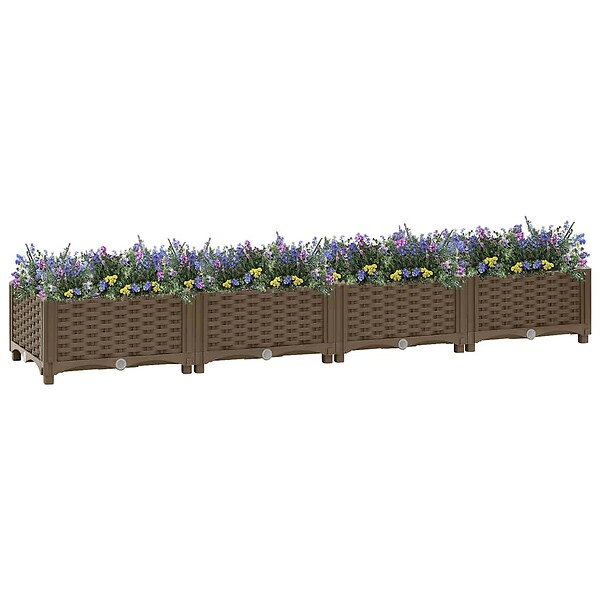 VIDAXL - vidaXL Lit surélevé 160x40x23 cm Polypropylène - large