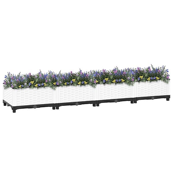 VIDAXL - vidaXL Lit surélevé 160x40x23 cm Polypropylène - large