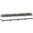 VIDAXL - vidaXL Lit surélevé 160x40x23 cm Polypropylène - vignette