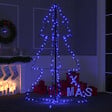 VIDAXL - vidaXL Arbre de Noël cône 200 LED d'intérieur/d'extérieur 98x150 cm - vignette