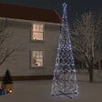 VIDAXL - vidaXL Arbre de Noël cône 3000 LED Blanc froid 230x800 cm - vignette