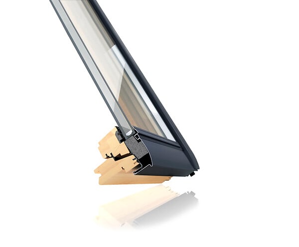 VELUX - Fenetre rotation Standard ClearFinish GGL CK04 3054 - 114x118cm - large