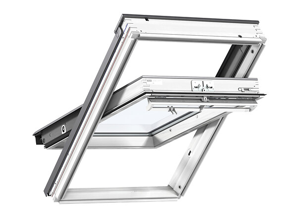 VELUX - Fenêtre rotation Confort WhiteFinish - 57.70x91.60cm - large
