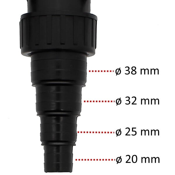 GT GARDEN - Stérilisateur clarificateur de bassin 58 W avec lampe UV-C 55 W - large