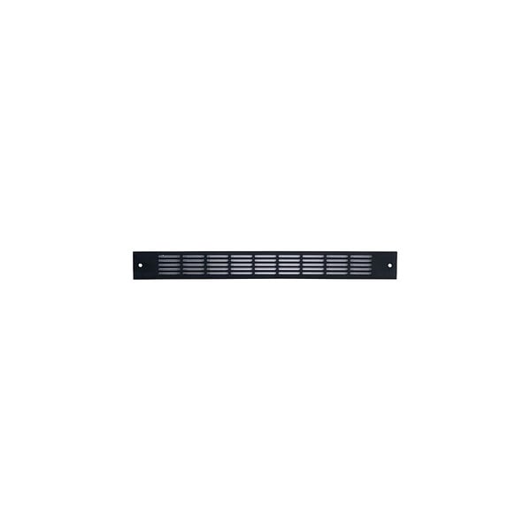 RENSON - GRILLE PLATE APP H 30 488 3 475 MM BLC - large