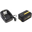 GT ELEC - Tronçonneuse sans fil à batterie, 40 V, guide 12 pouces, GT ELEC + batterie 2 Ah + chargeur - vignette