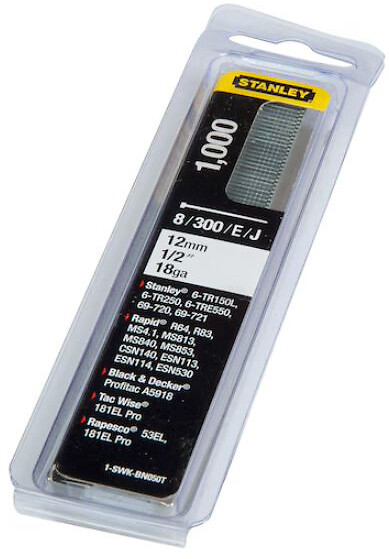 STANLEY - Boîte de 1000 clous 15mm type J - STANLEY - 1-SWK-BN0625T - large