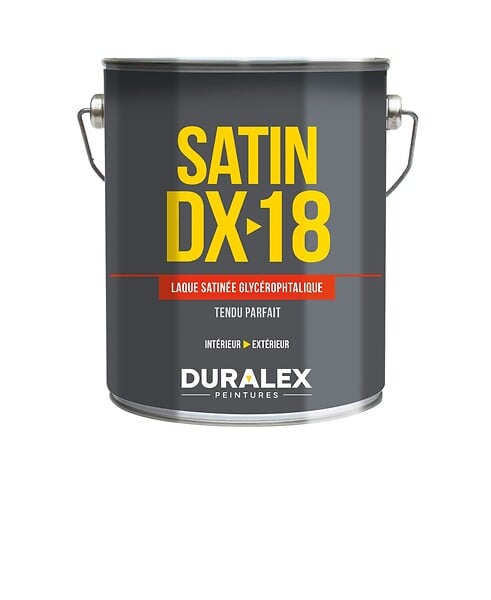 DURALEX - Laque satinée glycérophtalique Duralex DX 18 antirouille - large