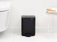 BRABANTIA - Poubelle à pédale bo, 4l - matt black - vignette