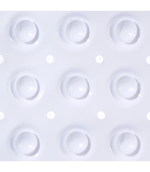 5 FIVE SIMPLY SMART - Tapis Fond de douche anti-dérapant Blanc 54 x 54 cm - large