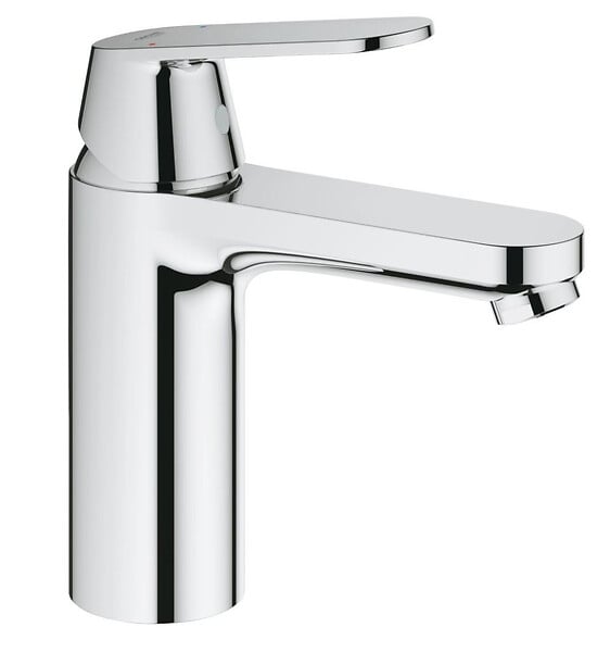 GROHE - Eurosmart Cosmopolitan Set Mitigeur Lavabo Taille M + Bonde clic clac Grohe pour lavabo avec trop-plein (23327000-CLICCLAC) - large