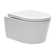 GROHE - Pack WC Rapid SL autoportant + cuvette sans bride SAT, fixations cachées + plaque Skate Air blanche (ProjectSATrimless-3) - vignette