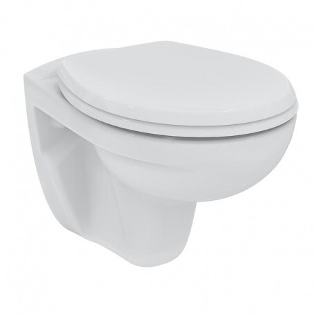 GROHE - Pack WC Rapid SL + cuvette suspendue sans bride Porcher + plaque Grohe Skate Cosmopolitan chrome (RapidSL-PorcherRimless) - large