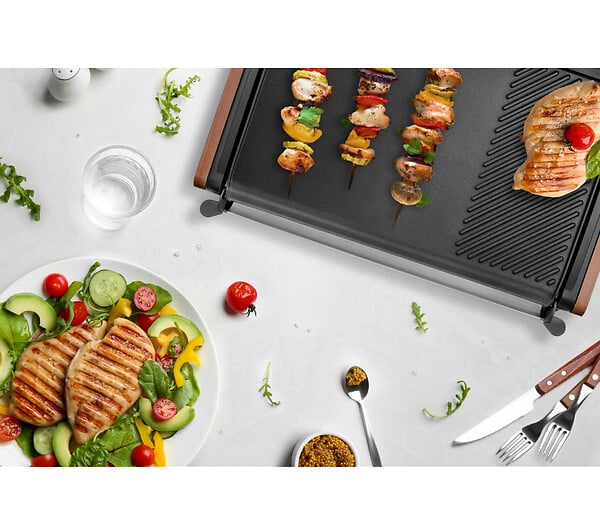 LAGRANGE - plancha gril électrique 2000w 43x28cm - 229011 - large