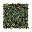 NORTENE - Panneau décoratif de feuillage bougainvillier synthétique VILLA - 1x1m - Vert - vignette