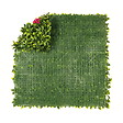 NORTENE - Panneau décoratif de feuillage bougainvillier synthétique VILLA - 1x1m - Vert - vignette