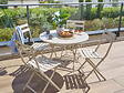 HESPERIDE - Table de jardin ronde Greensboro 4 places Argile - Hespéride - vignette