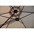 CONCEPT USINE - Parasol  gris droit rond 2,94 x 2,94 m ALCUDIA - vignette