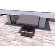 CONCEPT USINE - Store banne 3 x 2 m taupe ADRO - vignette