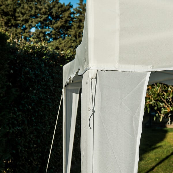 WERKAPRO - Tente pliable 3 x 3m blanche - large