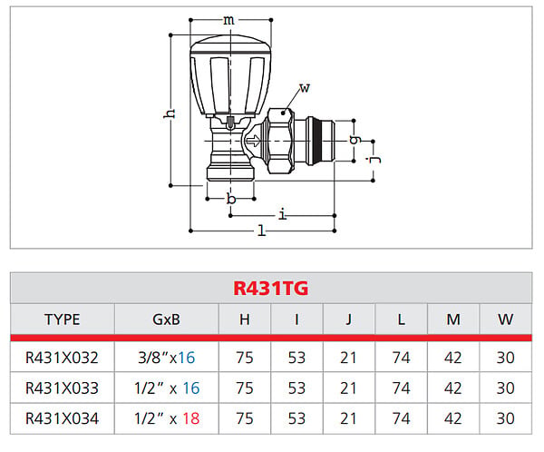GIACOMINI - Robinet droit PE et cuivre série alésage Giacomini R432TG - large