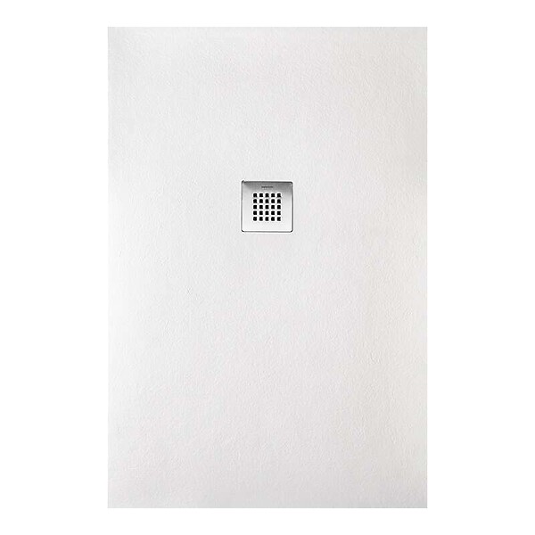 SANYCCES - Receveur de douche STRATO extra plat Blanc - 180 x 100 cm - Résistant et Facile à installer - Salle de bain, Douche - large