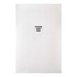 SANYCCES - Receveur de douche STRATO extra plat Blanc  - 100 x 90 cm - Résistant et Facile à installer - Salle de bain, Douche - vignette
