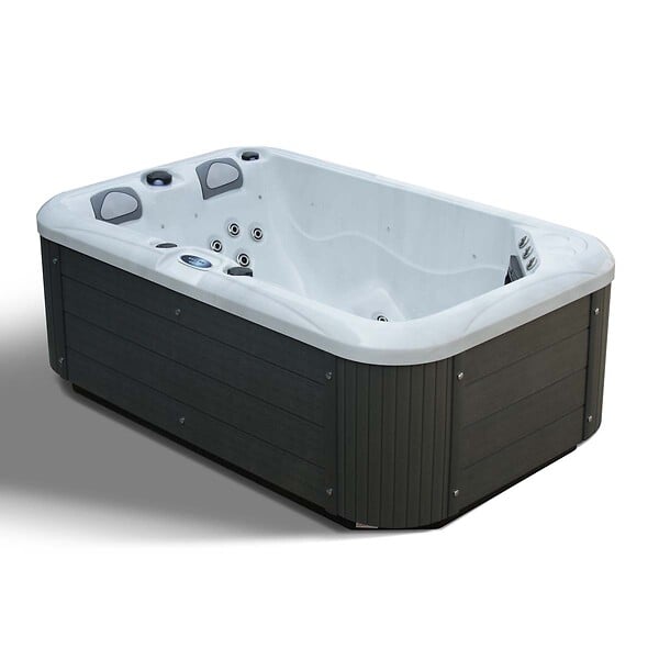 WATERCLIP - Spa acrylique ARKOS 3 places - 22 Hydrojets - 720L - 200 x 125 x 72cm - large